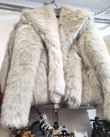 zara coats: M, With lining, Fur — 2