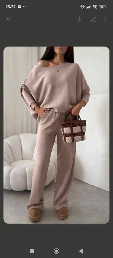 kargo pantalone h m: Amari, L, XS, S, color - Beige — 1