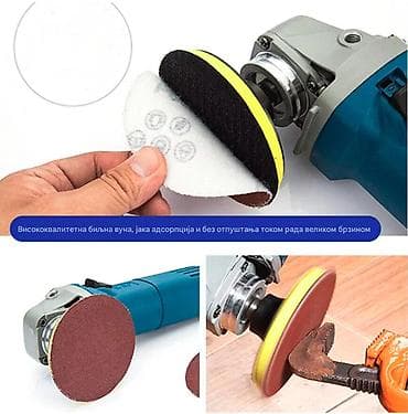 guma m gume: Nov komplet za poliranje farova. Komplet sadrži: 1) disk za šmirglanje — 5