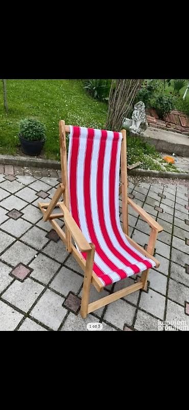 Lezaljke drvene sklopive 6000din komad