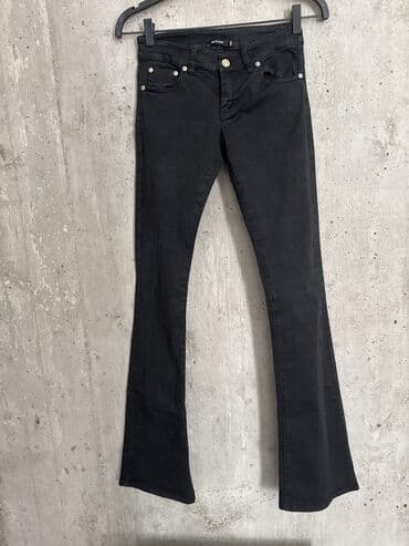 zenske pantalone za zimu: XS (EU 34), Low rise, Flare — 1