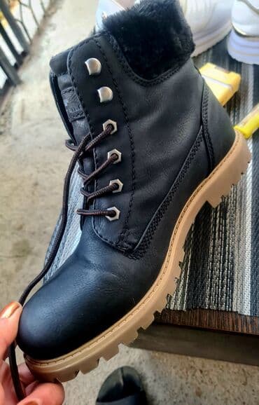 donji ves pancevo: Tom Tailor zimske čizme - Model: klasične gležnjače sa pertlama - — 2