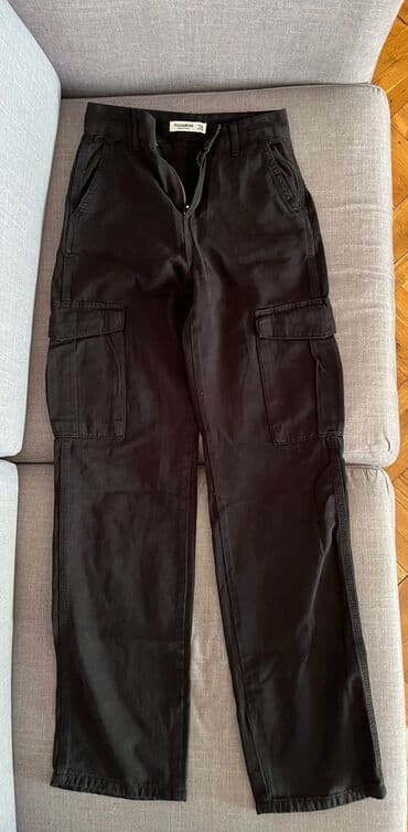 nike tech fleece crna gora: XS (EU 34), High rise, Cargo — 1