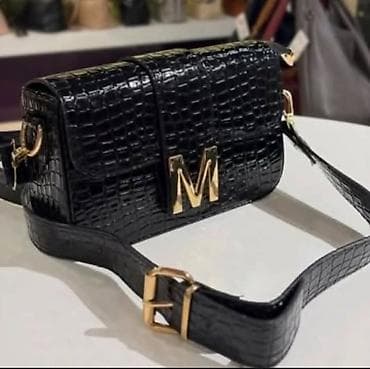nega i lepota: Ženska crossbody torba sa slovom “M” - Model: kompaktna — 3