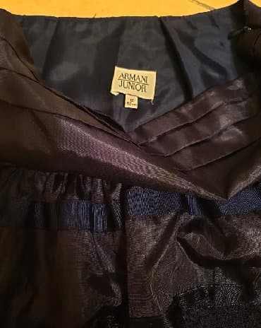 uske pantalone sa visokim strukom: Midi, 146-152, color - Blue — 1