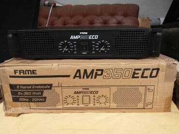 Foto i video kamere: Fame amp350eco; 2x230w/8 oma vrlo malo koriscen; 4 ventilatora. -fixno — 1