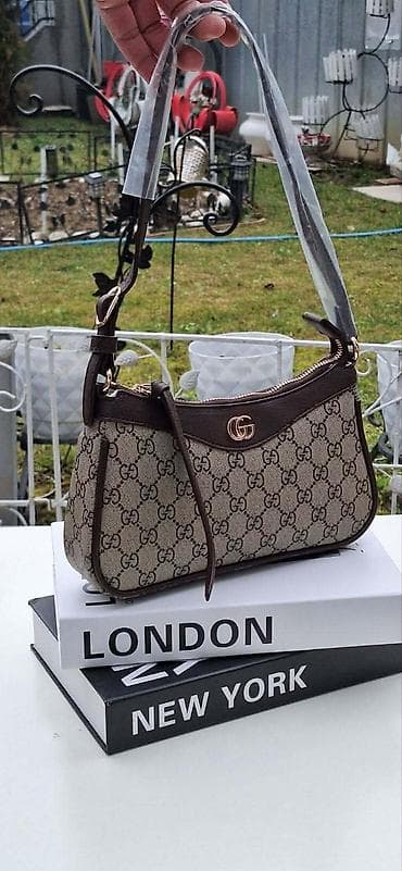 armani kais: Torba za rame, Gucci, Materijal: Platno — 3