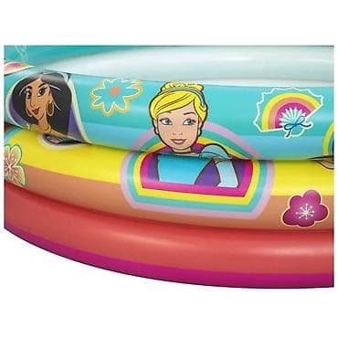 namestaj za dvoriste i bastu: BAZEN PRINCESS 200L 122x30 cm – naduvavajući dečji bazen sa motivima — 8