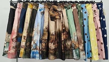 sandale bele: 💫Ženska midi suknja A-kroja sa umetničkim printom

✅✅2750 din ✅✅ — 4