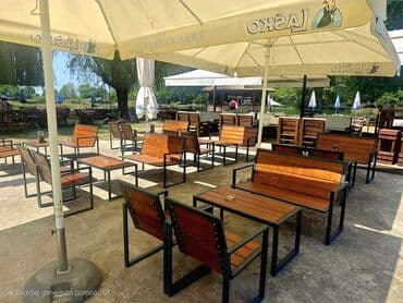 njihalice za bebe da ili ne: Baštenska ganitura, Metal, bоја - Crna, Novo — 2