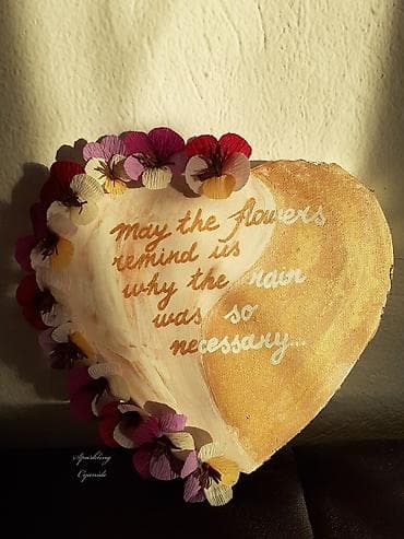 korpice za cvece: Veštačko cveće, bоја - Zlatna, Novo — 1