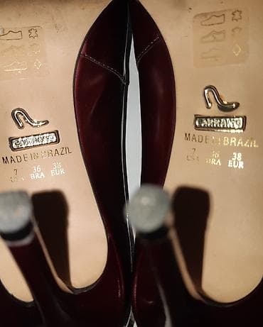 obuca za more: Original Carrano salonke - Model: bordo, špic - Veličina: 38 - — 7