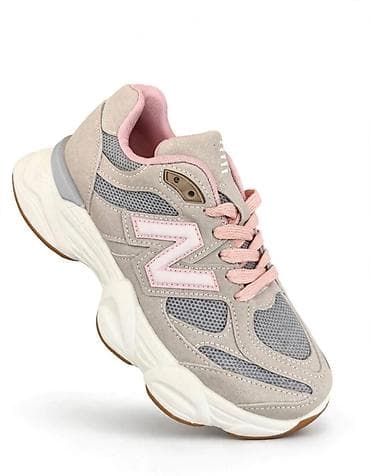 aprikot cipele: Ženske patike New Balance u sivo–ružičastoj kombinaciji. - Gornjište — 1