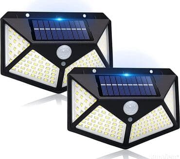 Baštenska dekoracija: Led solarni reflektor akcija 4kom garancija led solarni reflektor — 2