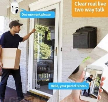 crevo za pokretnu klimu: Bezbednosna kamera Bežična sijalica kamera sa E27 konektorom za — 1