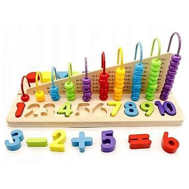uk brojevi cipela: EDUKATIVNA RAČUNALJKA + DRVENI BROJEVI – ECO TOYS Šifra proizvoda — 3