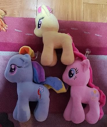 sandale od plute: Zute boje. My little pony - moj mali poni plisana igracka. rainbow — 3