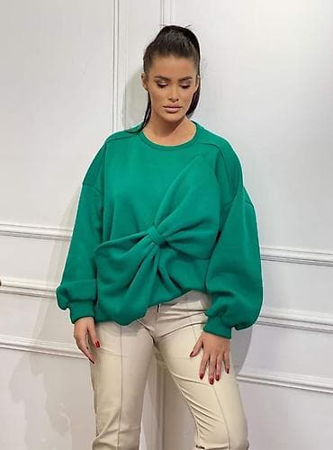 žute cipele: Dukserica na mašnu. Futer meki. Dostupna samo nezno zuta boja — 1