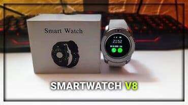 satovi sa gumenom narukvicom: Smart watch V8 sat smart sat android telefon sat Cena:2500din Smart — 3