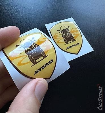 hunter skuter: 3D Stikeri - Piaggio Adventure - Stikeri za motore - 2808 Piaggio — 3