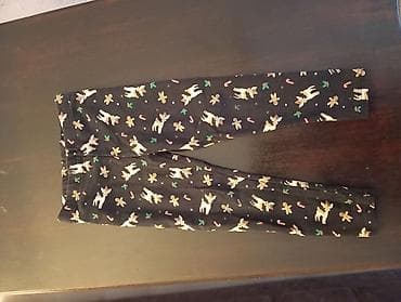 crne zvonaste pantalone: Pantalone decije ocuvane super lepe — 8