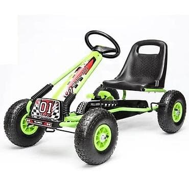 mikser igracka za decu: Dečji pedalan karting „01“ - Robusna metalna konstrukcija - Podesivo — 6