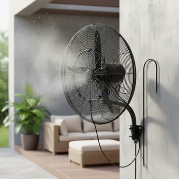 Plafonski ventilatori: Zidni ventilator sa sprejivačem Specifikacija: Broj modela VV-BGSFS24