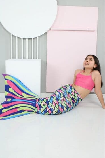 kupaci donji delovi: Trodelni sirena kupaći do 12 godina - 2800 din — 4