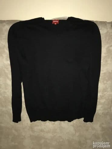 Sweaters: Original CAMPER dzemper L NOV 100% cotton Crna boja Ramena 5Ocm — 2