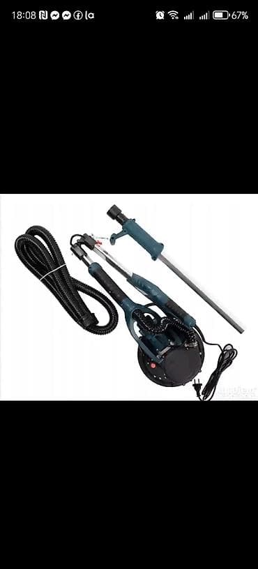 punjač za akumulator: Električna žirafa brusilica za zidove i plafone – model BX-700 (sa LED — 2