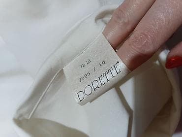 Ureznice: Ženska bluza Dorette – veličina 42 (označeno i kao 10) - Boja: bela - — 2