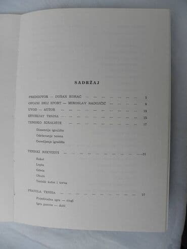 my fault knjiga: Knjiga: Tenis, autor: Radmilo Armenulic, 1985. god — 3