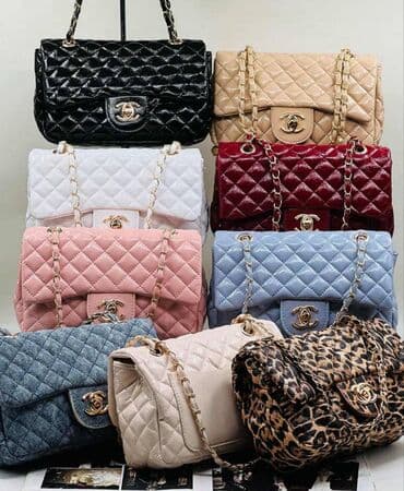 smaragdno zelena torbica: Elegantna torbica, Chanel — 2