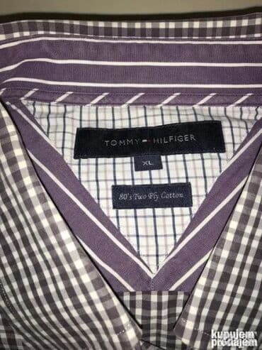 T-shirts: Original Tommy Hilfiger kosulja XL 100% cotton Ramena 50cm duzina — 3