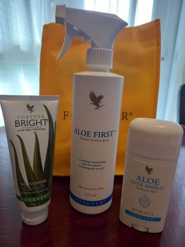 nega desni: TRIO ZA HIGIJENU PASTA ZA ZUBE 💚 35,5% aloe vera, prirodni — 1