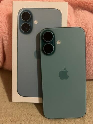 zvucnici i pojacala: Apple iPhone iPhone 16, 256 GB, Zelen, Face ID — 4