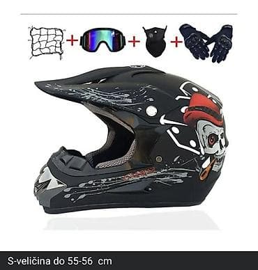 provera boots: Fa, Komplet za motocross/off-road vožnju – kaciga + naočare + maska za — 4