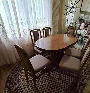 ✅ Trpezarijski set od bukovog drveta Stolovi dostupni u dimenzijama