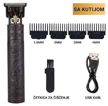 daljinski za klimu: Nov trimer za kosu i bradu. Ima USB punjač za punjivu bateriju i — 1
