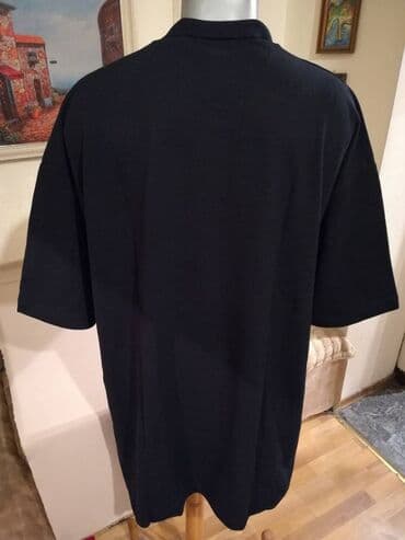 Majice: Majica na kratke rukave, 5XL (EU 62), bоја - Tamnoplava, Pamuk — 3