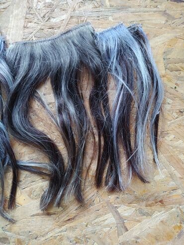 Sweatpants: Prodajem prirodnu kosu,set klipsi . set sadrži ;dva puta po jednu — 1