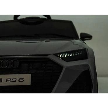 audi na daljinski: Audi RS6 – licencirani auto na akumulator za decu (Beli) Šifra — 4