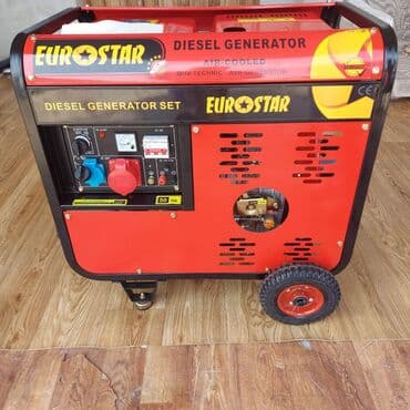 kanta na senzor: EURO-STAR GERMANY Dizel Agregat 8.5kw 1 monofazna 1 trofazna — 1