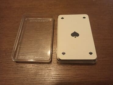 Društvene igre: Kvalitetne karte za poker, odlično stanje — 1