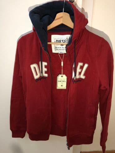 ponco za zimu: Diesel, S (EU 36), color - Red — 2