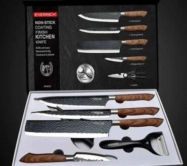 Noževi: ‼️‼️‼️ Set Noževa - Kuhinjski Noževi - Makaze - Ljuštilica NOVO! 2200