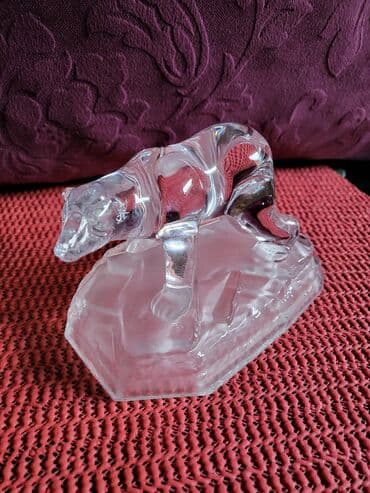 kristalne plafonjere: Figura kristal,led kristal d'Argues Francuska,rucni rad iz 70,80ih — 8