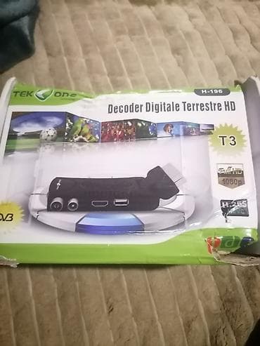 Audio tehnika: Tek One H-196 DVB-T2/T3 digitalni zemaljski HD risiver (H.265/HEVC) - — 1