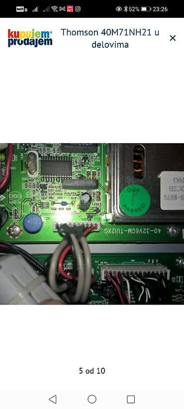 adapter za punjac samsung: Thomson 40M71NH21 – delovi za TV Dostupne ploče i moduli: - Jska LCD — 6