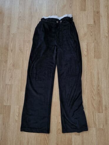 Pantalone: M (EU 38), Visok struk, Ravne nogavice